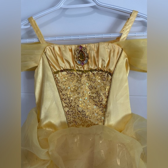 Disney: Girls Princess Belle Dress- Size 7/8 - Picture 6 of 16